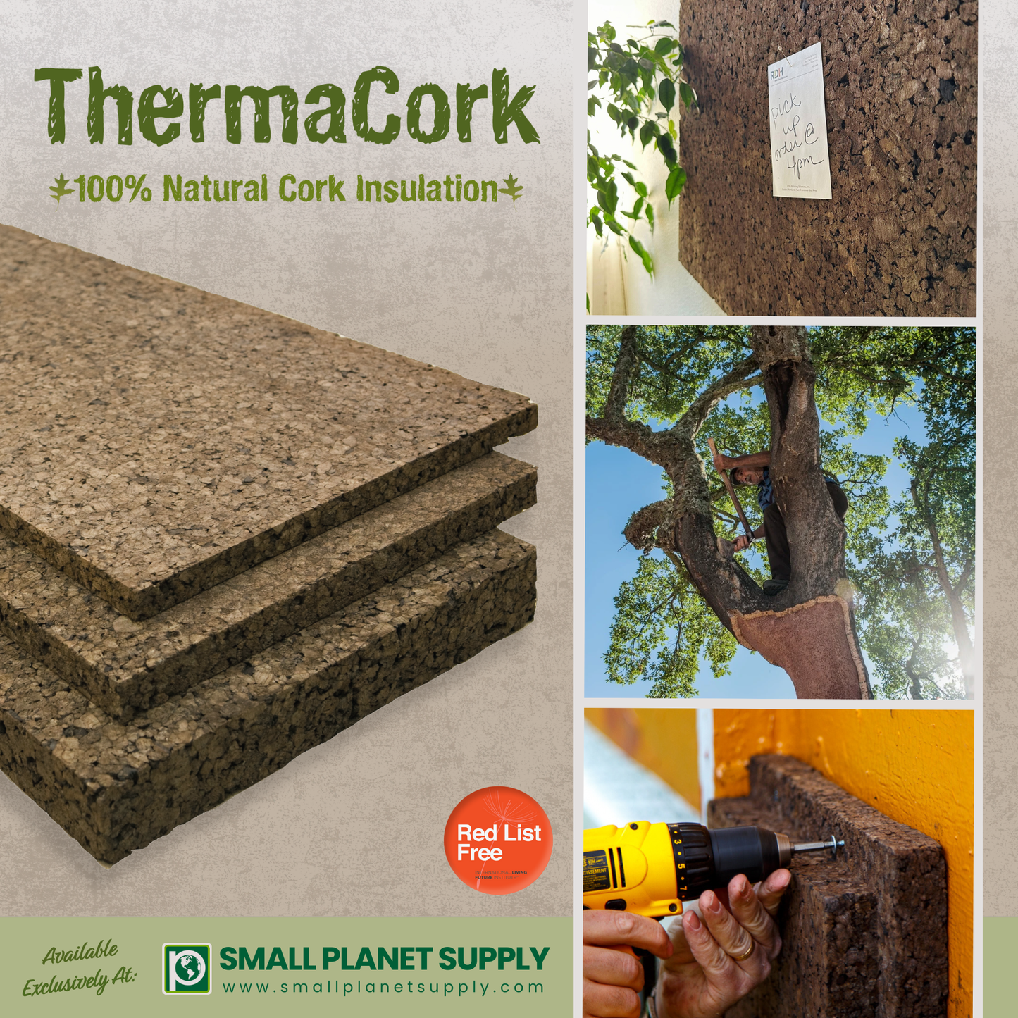 ThermaCork - Standard Grade - 1" (R4)