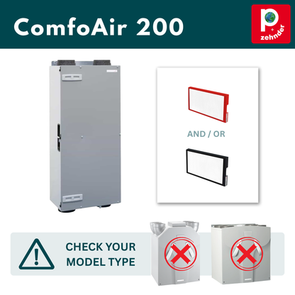 Zehnder ComfoAir 200 Filter - F7 (MERV 13)