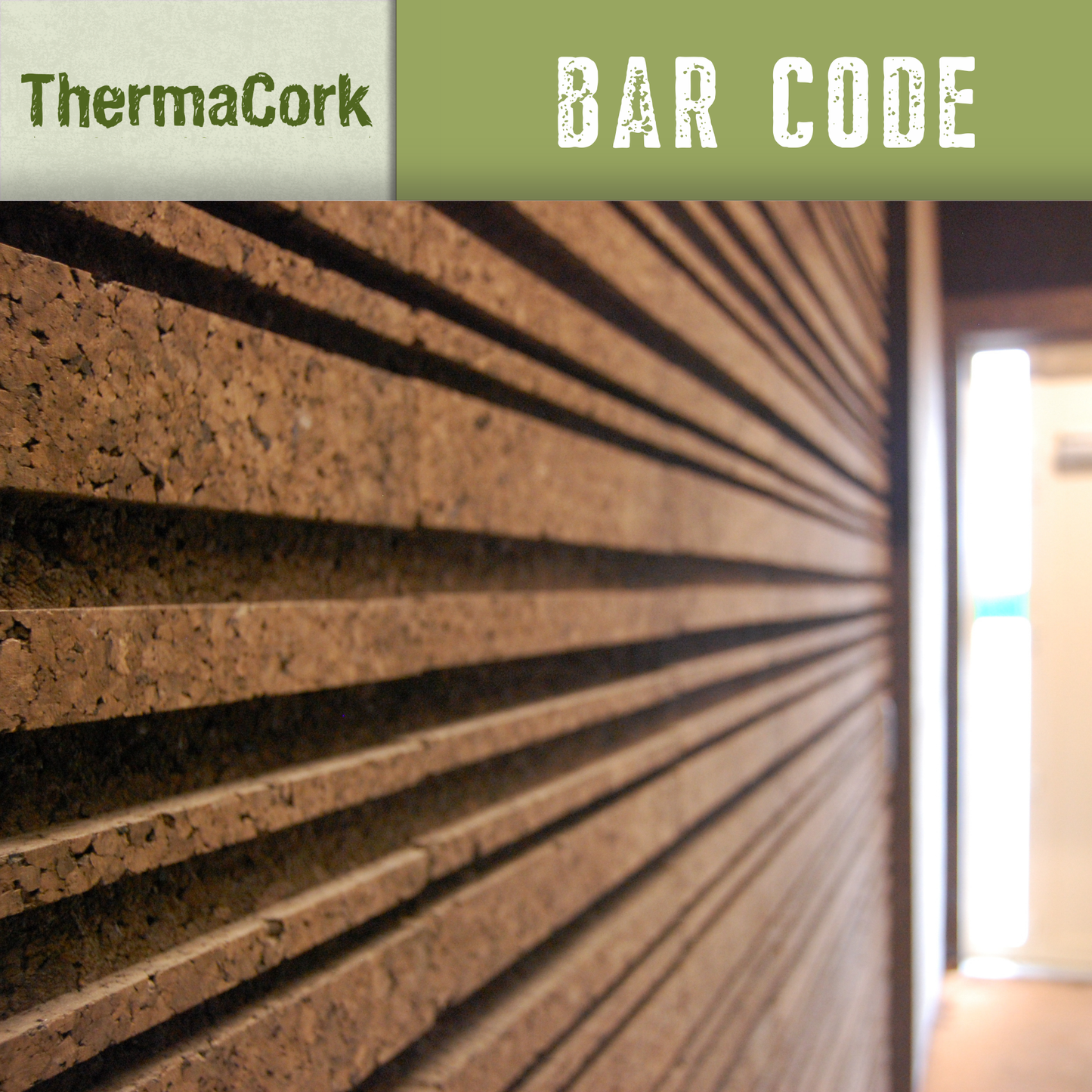 ThermaCork - Barcode Pattern