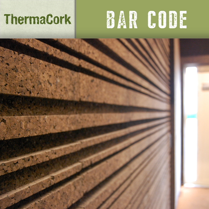 ThermaCork - Barcode Pattern